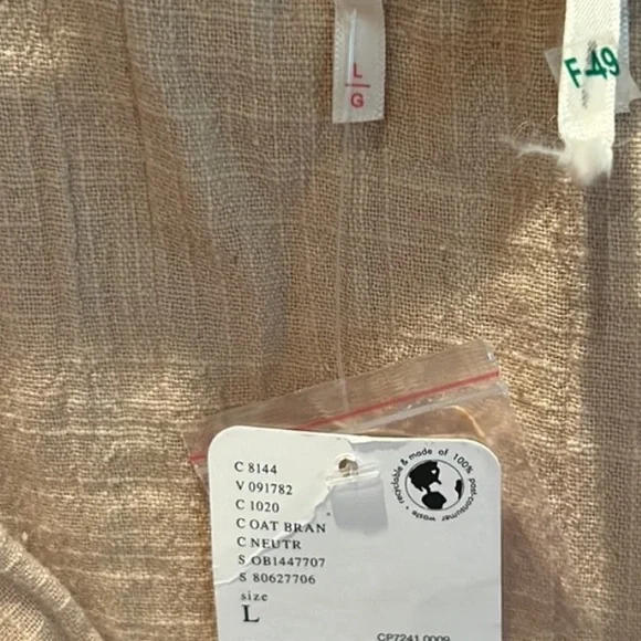 NWT FREE PEOPLE SUNSET COOL CROP TOP LARGE - Picture 2 of 2